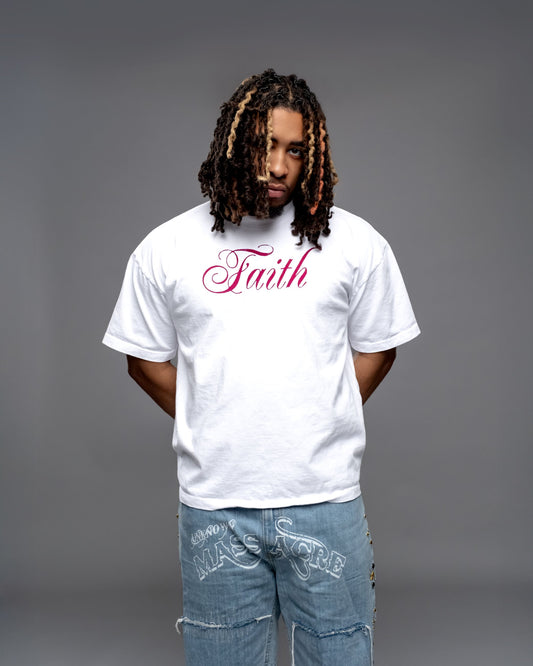 "faith" tee